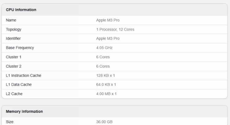 网传丨苹果更强的 M3 Pro 和 M3 Max 跑分出炉，CPU 低于预期、M3 Max GPU 很给力