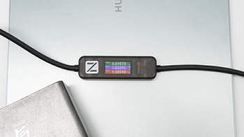 POWER-Z AK001数显线让华为MatePad Pro 13.2寸快充看得见