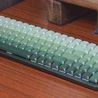 外设开箱 篇四十四：翠绿白瓷：新贵SK01矮轴三模机械键盘体验