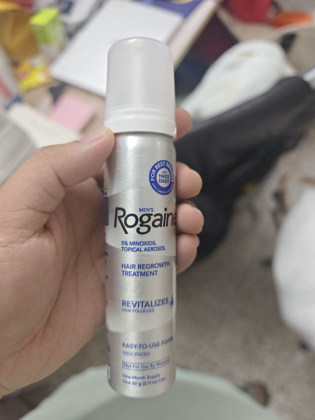 趁着双十一活动购入生发神器,落健的米诺地尔喷雾