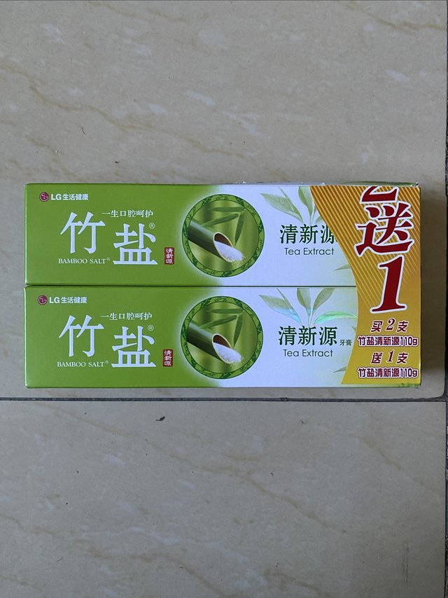 竹盐牙膏，让你的口腔健康得到全方位呵护！