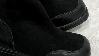 粗跟弹力短靴女春秋单靴2023新款爆款高级感粗跟小踝靴弹力袜子靴