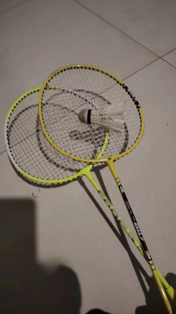 户外运动羽毛球96,怎么能少这球拍!