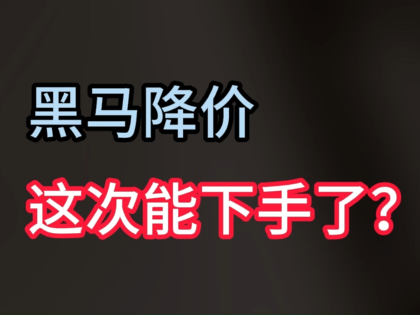 黑马降价，这次能下手？全金属机身A卡游戏本