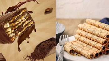 告别单调，尝试新品！脆脆鲨巧克力威化饼干和巧克力蛋卷，让你味蕾嗨翻天!