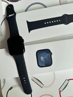 2558拿下的45mm午夜色S9 apple watch