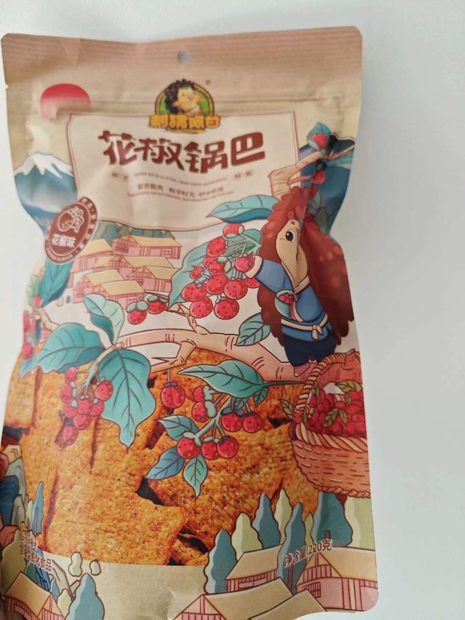 刺猬阿甘膨化食品