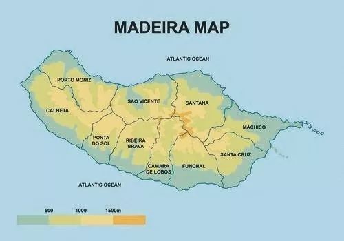 Madeira | 马德拉岛地图