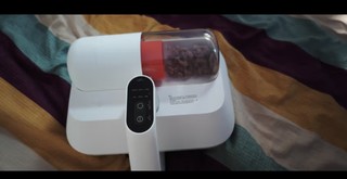 米家小米除螨仪pro 手持家用床上吸尘器大吸力 紫外线超声波除菌除螨吸尘除螨机Led智能显屏
