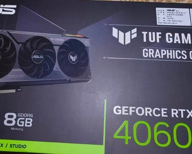 Asus/华硕TUF电竞RTX4060/4060Ti显卡，助力你的游戏世界！