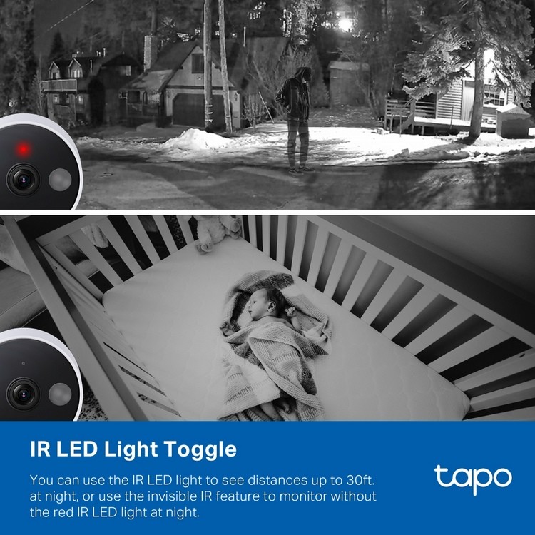 TP Link 发布 Tapo C120 智能摄像头、2.5K视频录制、支持红外夜视