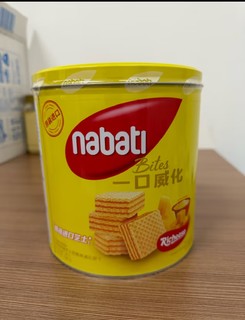 丽芝士（Richeese）印尼进口 Nabati  奶酪味威化饼干 460g/盒 进口芝士奶酪夹心