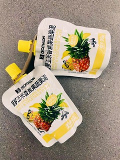 迪卡侬菠萝玉米香蕉果蔬果泥，宝宝爱吃