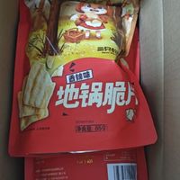 三只松鼠 地锅脆片 锅巴薯片休闲小吃零食小吃膨化儿童食品85g/袋