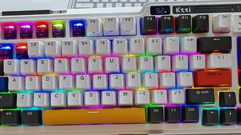 好物分享 篇三：机械键盘怎么选？KZZI珂芝K75烈焰紫三模无线机械键盘：打造极致静音体验！游戏办公两不误！