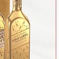 尊尼获加（JOHNNIE WALKER）金牌 金方 苏格兰 调和型威士忌 进口 洋酒 750ml