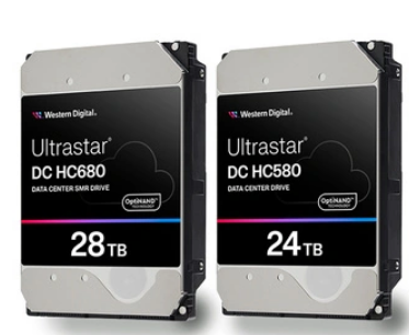 西数宣布推出 24TB Ultrastar DC HC580 和 WD Gold “金盘” 硬盘