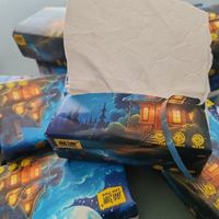 蓝漂星空系列抽纸卫生纸巾4D压花260张 5层加厚面巾纸【YH】【HG】 3包*260张
