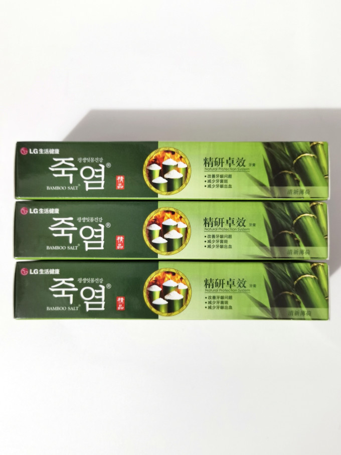 第一次用竹盐体验很棒不愧是精研卓效牙膏