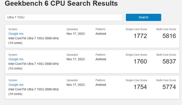 网传丨英特尔酷睿 ultra 7 155h 155u 跑分出炉,全系配置前瞻_cpu