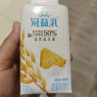 蒙牛冠益乳生牛乳发酵活性益生菌低温酸奶燕麦凤梨味250g