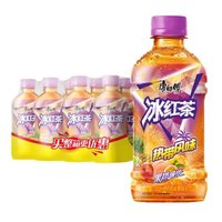 康师傅冰红茶热带风味冰红茶柠檬红茶饮料饮品整箱装330ml*12瓶