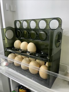 平铺鸡蛋，侧门上的一格都不够用的，有了它，空间省出来了