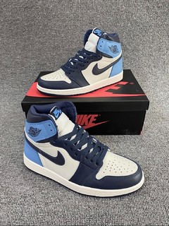 AJ1家的蓝色款集齐了