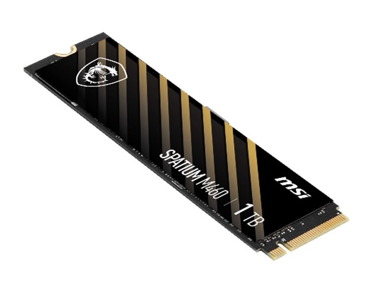 微星发布 SPATIUM M460 PCIe 4.0 SSD，最高2TB、5GB/s读速，5年保