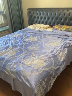 富安娜（FUANNA）四件套纯棉床单提花被套新中式轻奢高档床品双人加大