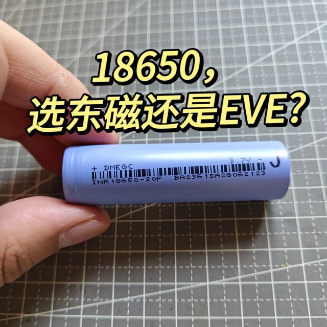 18650,选东磁还是EVE