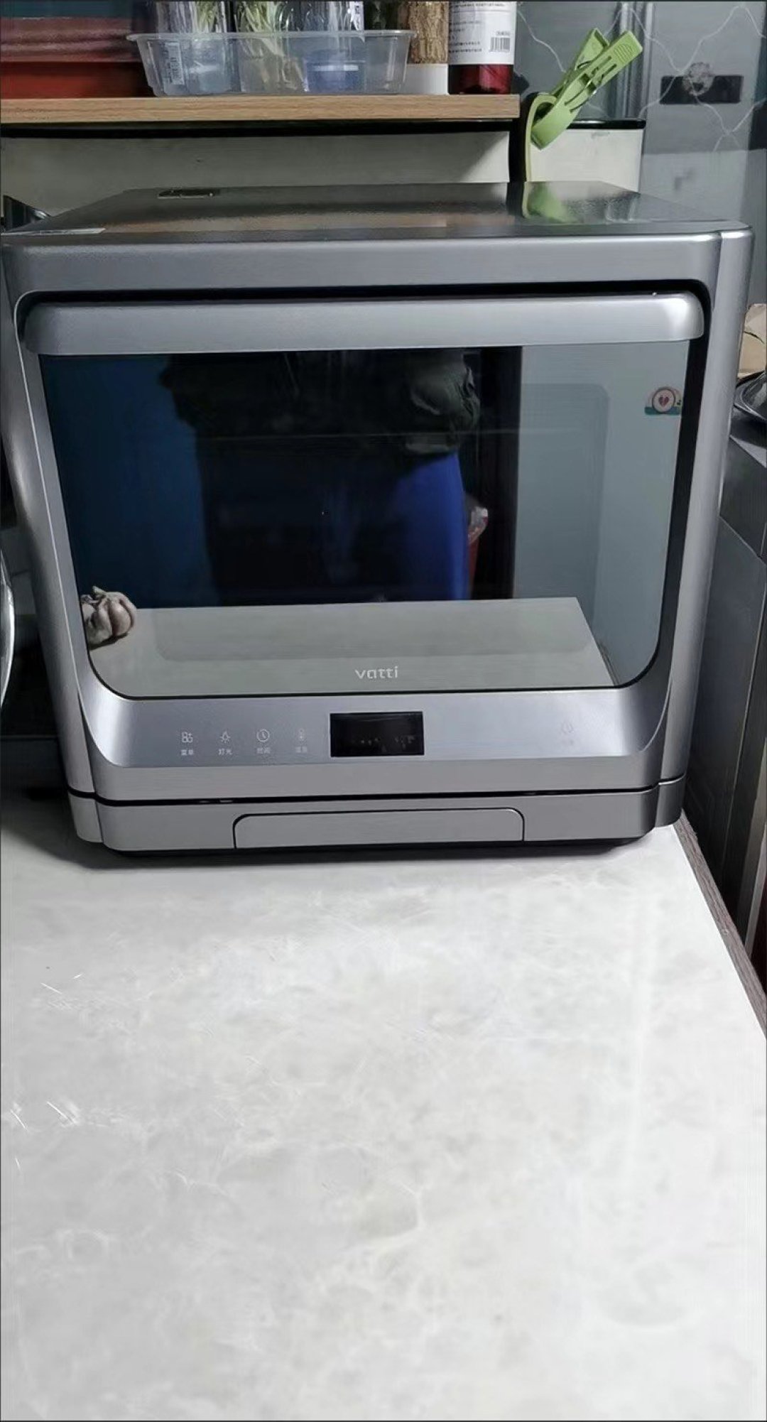 华帝家用台式蒸烤一体机