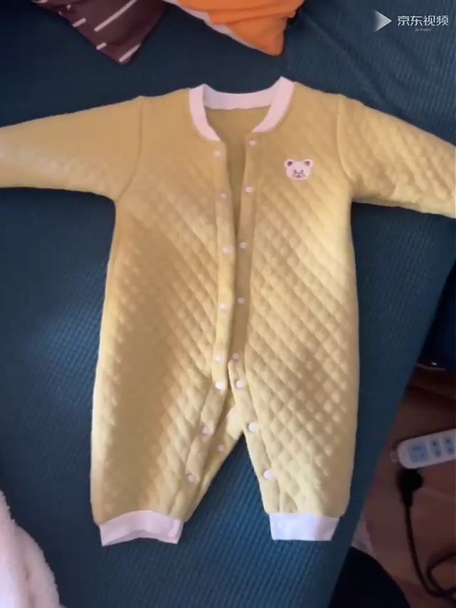 【爆款推荐】婴儿夹棉连体衣，温暖呵护宝宝冬日健康！