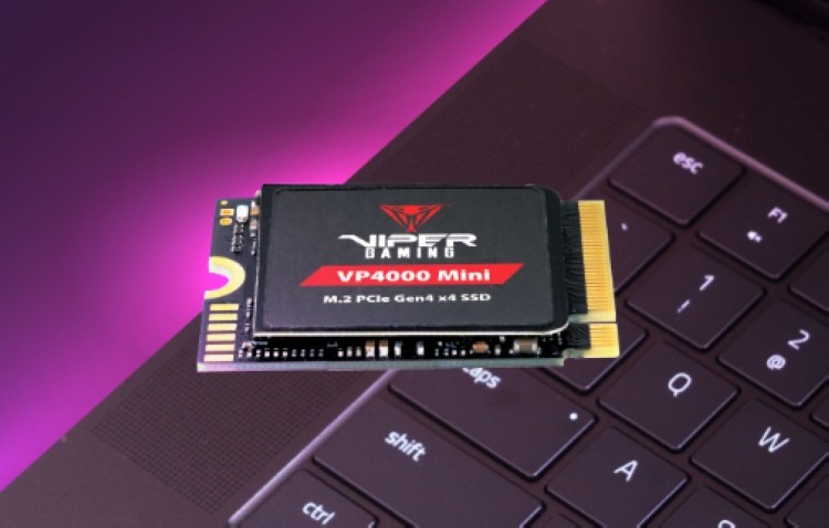 博帝发布 VP4000 Mini 固态硬盘，最高5GB/s读速，掌机及迷你主机可用