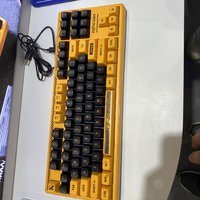 经典87健大黄蜂配色键盘