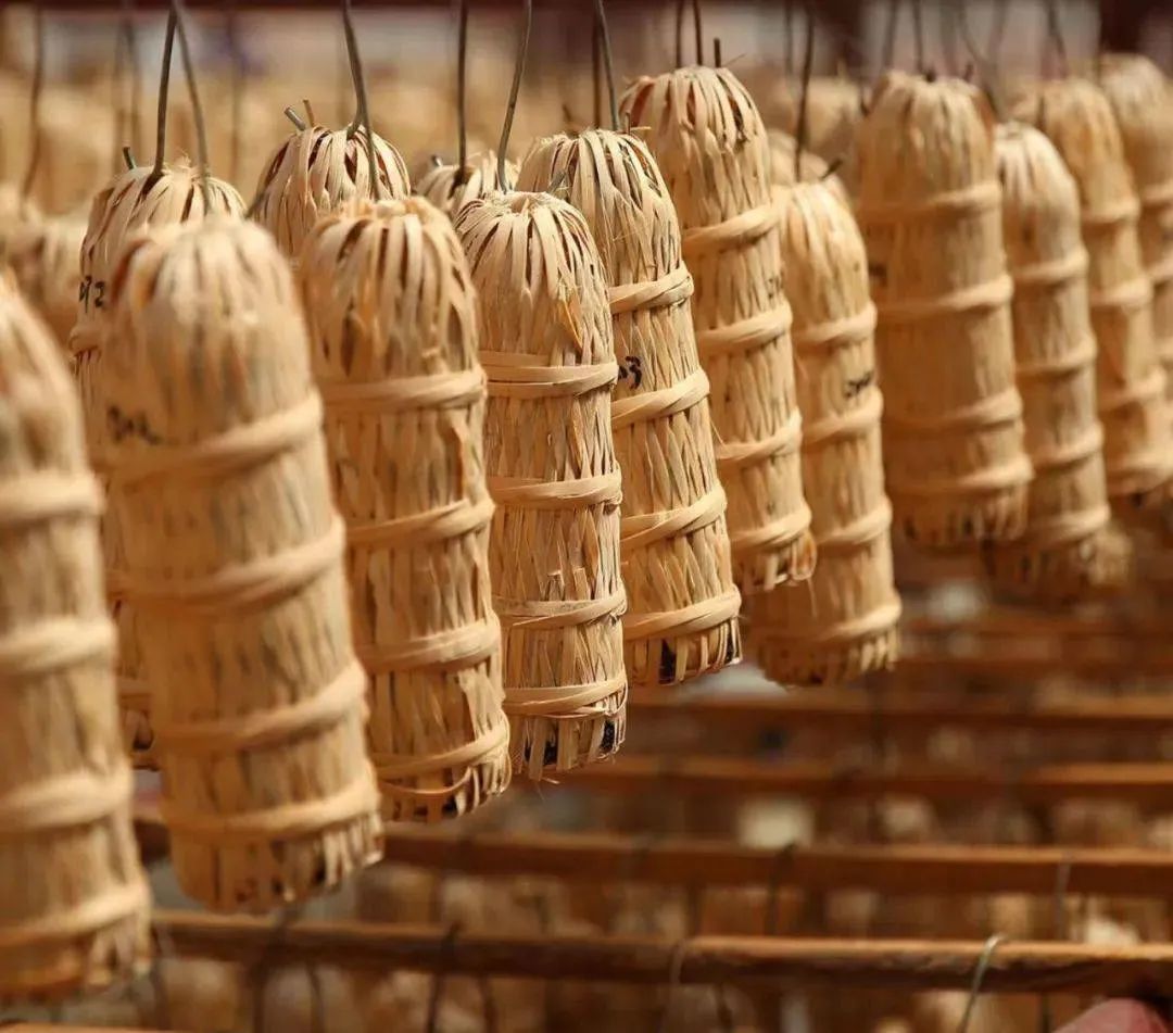 花卷茶制作时需要用到的竹篓 ©图源网络