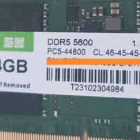 酷兽24GB DDR5 5600笔记本内存条