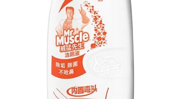 威猛先生（Mr Muscle）洁厕剂：清香柑橘，轻松清洁