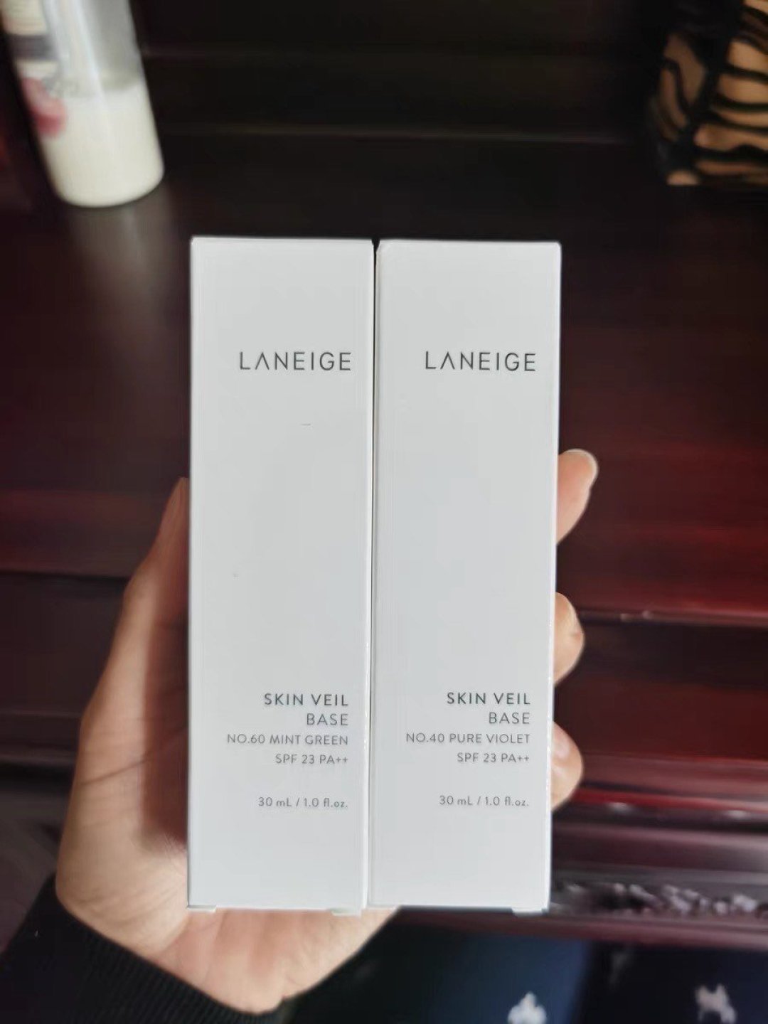 兰芝雪纱丝柔防晒隔离乳