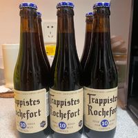 不到11一瓶的罗斯福（Rochefort） 10号啤酒，比利时进口，口感没得说