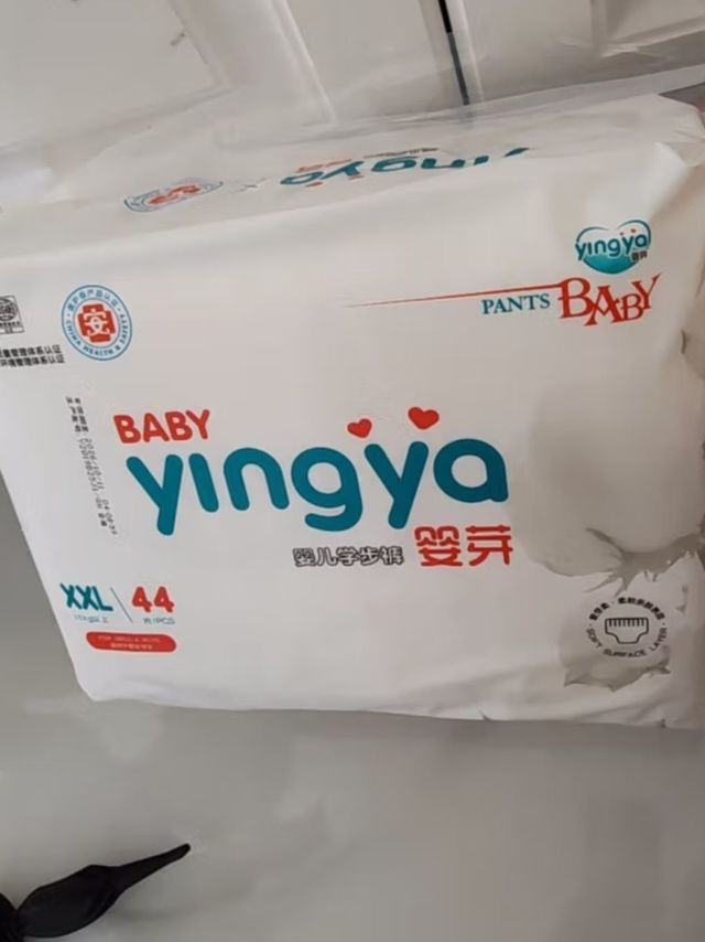 婴芽（YINGYA）拉拉裤XL码2包92片【11-13.5kg】婴儿超薄干爽尿不湿透气尿裤