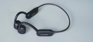 兰士顿 骨传导耳机 蓝牙耳机运动跑步 无线不入耳挂耳式骑行 适用于苹果华为oppo vivo小米手机 BS17黑色