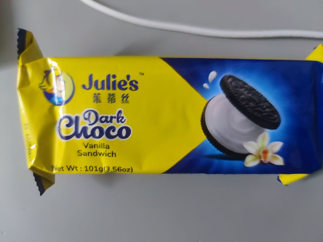 茱蒂丝香草味夹心巧克力饼干