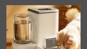 KimPets 猫碗狗碗双碗组合：猫咪自动饮水机，宠物饮食双全!