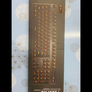 ￼￼雷柏（Rapoo） V500PRO单光版 有线背光机械键盘