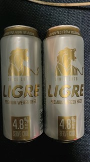 麟阁4.8度小麦白啤酒 500ml*10听礼盒装