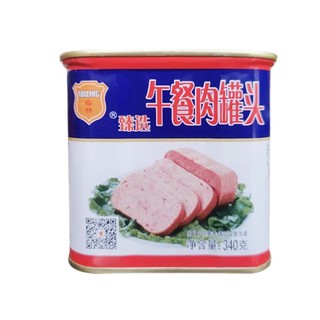 中粮梅林臻选午餐肉罐头3罐装 340g猪肉后腿肉即食肉制品