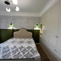 熙和美式复古全实木双人床——现代法式卧室的完美诠释