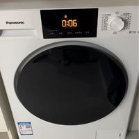 松下（Panasonic）滚筒洗衣机全自动 超薄 10公斤 白月光 温水泡沫净 活性银全时除菌 羊毛洗525大筒径