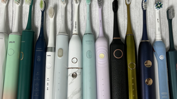 最新十款电动牙刷测评多维度对比PK，专业扉乐、徕芬、飞利浦等实测！
